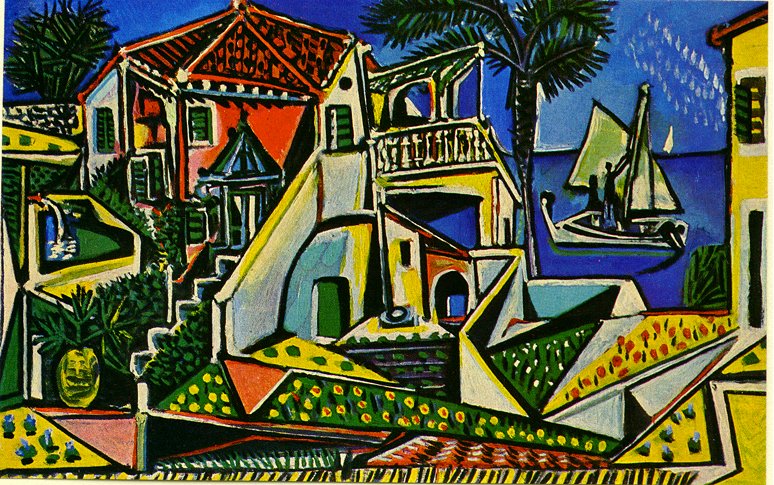 Picasso Mediterranean Landscape 1952